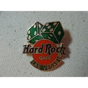 Hard Rock Cafe Las Vegas Dice Green Pin -061323